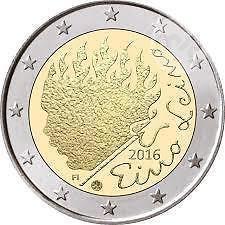 Commemorative Coin 2016 Finland 90 Anniversary of the Death of Eino Leino