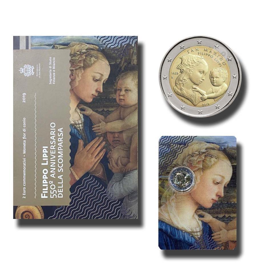 2 Euro San Marino 2019 Filippo Lippi