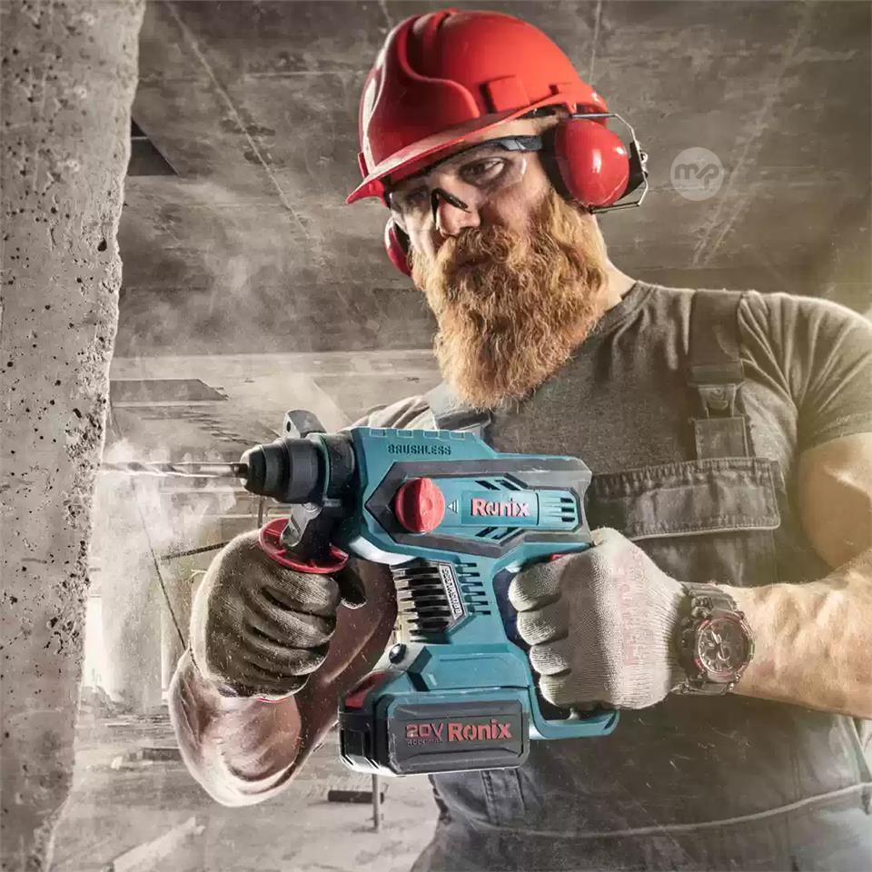 Erbauer cordless sds deals drill