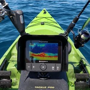 Fishing Kayak (professional) with new Raymarine Dragonfly 7 Fish Finder